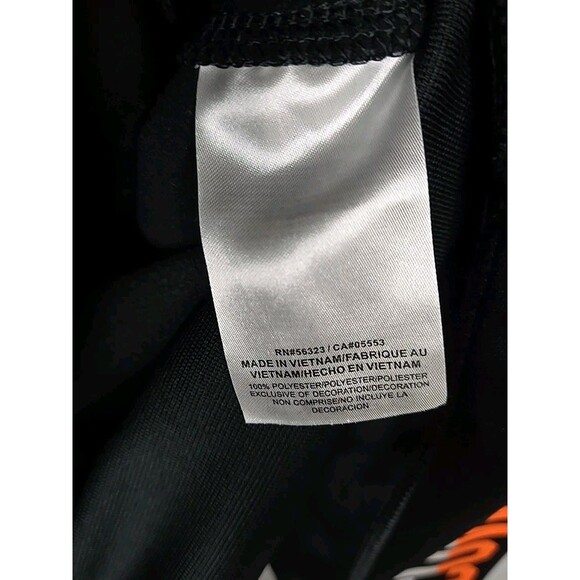 Oklahoma State Cowboys OSU Nike Full Zip Hoodie Therma-Fit, Sz Med, Black/Orange - Picture 8 of 9